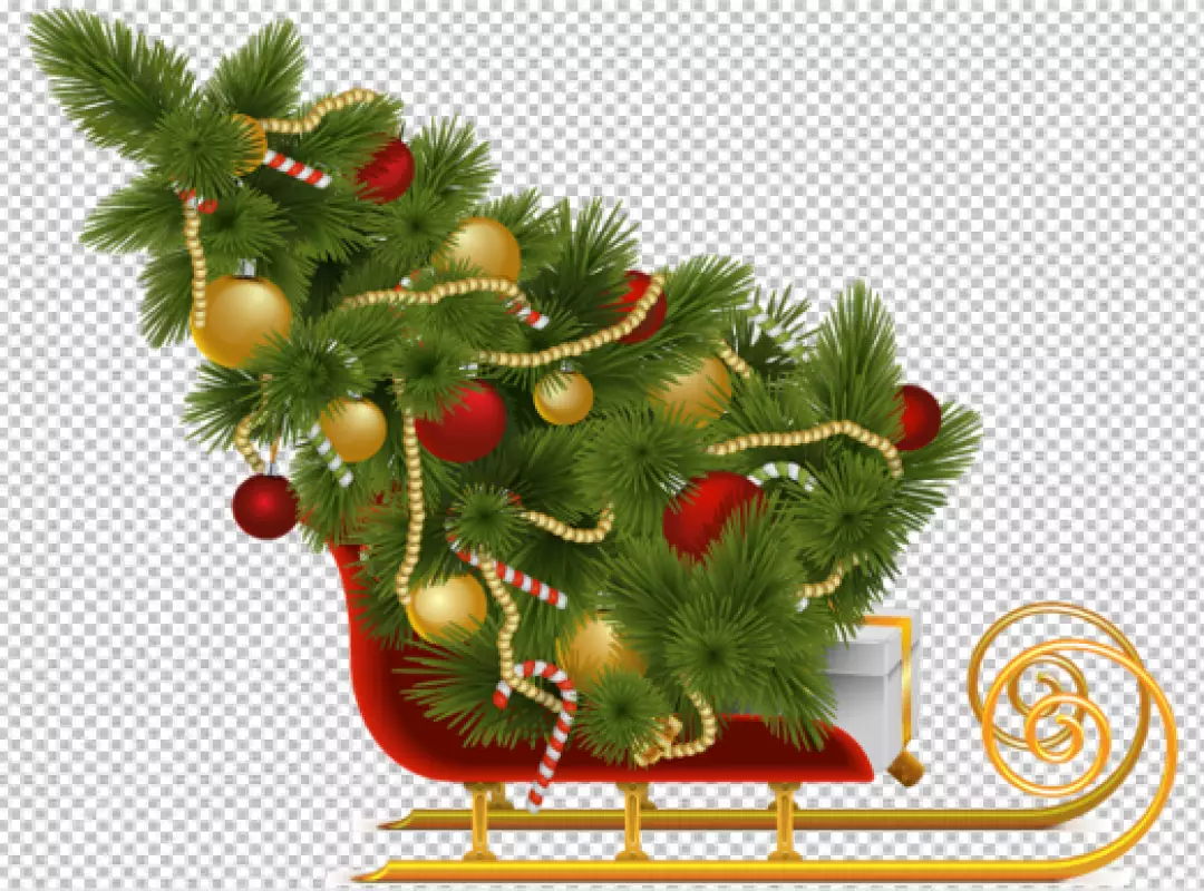 Free Premium PNG Festive merry Christmas graphic featuring