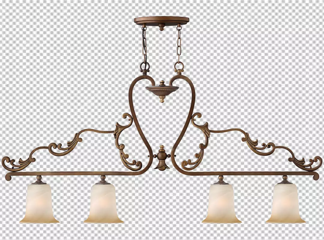 Free Premium PNG Contemporary chandelier transparent background 