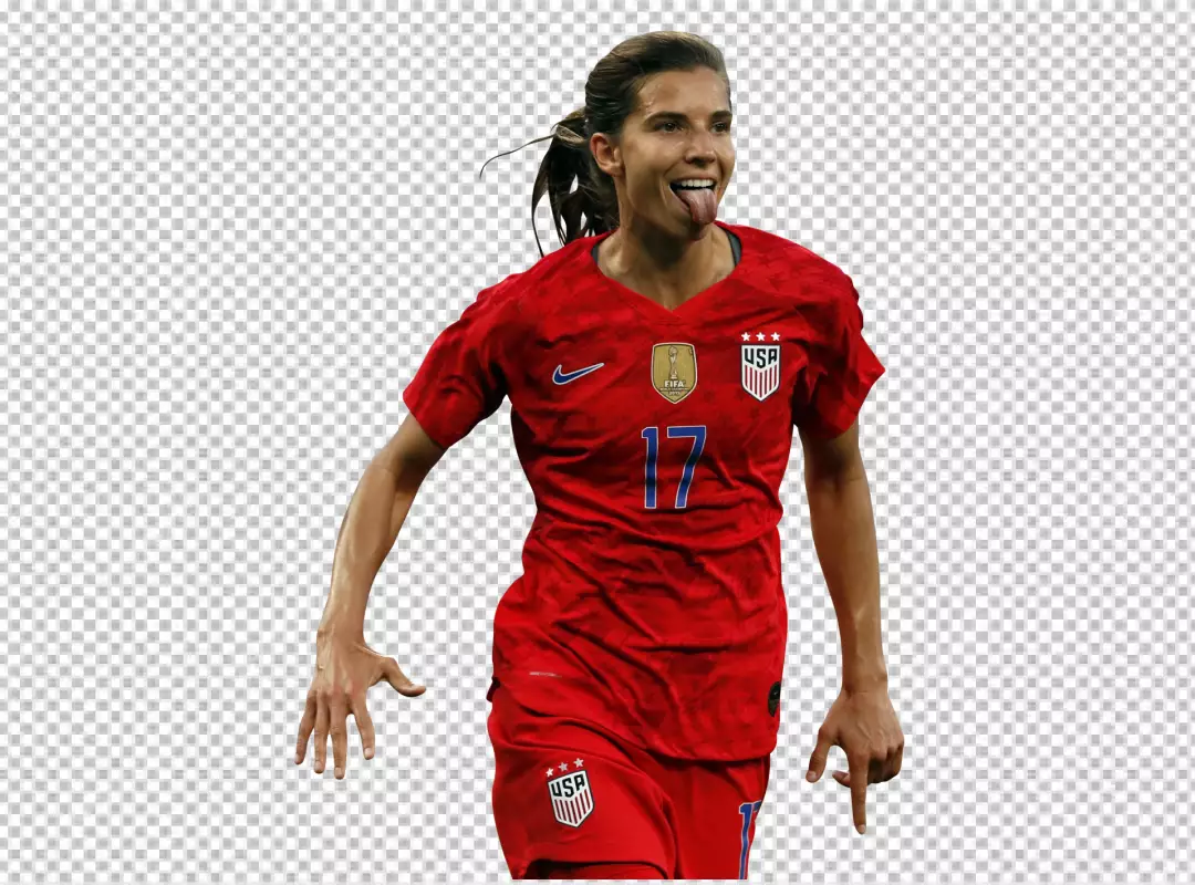 Free Premium PNG USA Women Football Player Tobin Heath