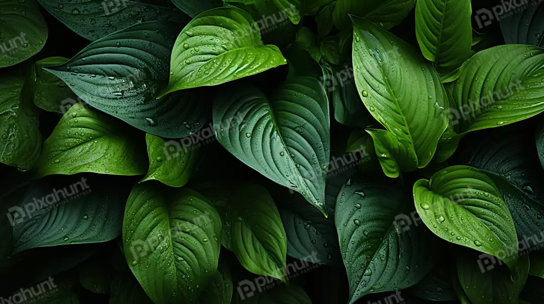 Free Premium Stock Photos A background is created with many leaves which looks very beautiful