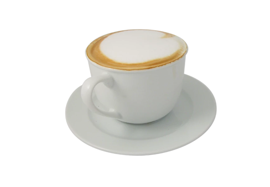 Free Premium PNG View of heart shape in coffee cup