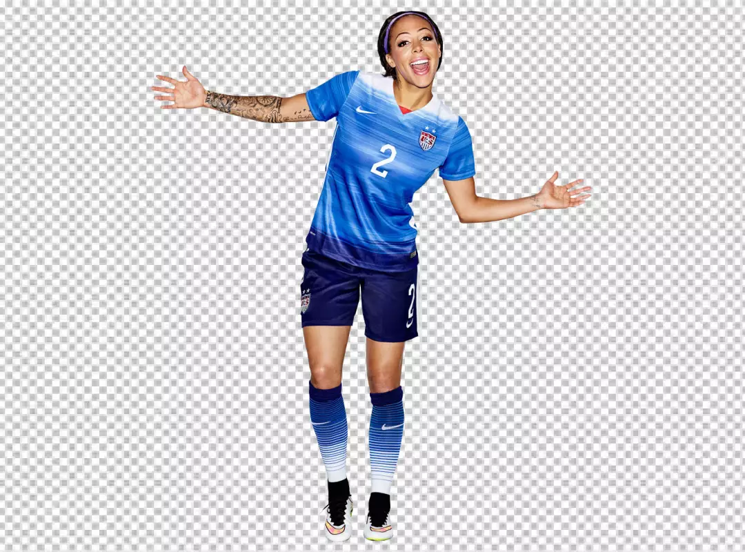 Free Premium PNG USA Women Foodball Player Sydney Leroux