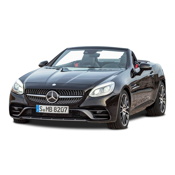 Free Premium PNG Black Mercedes AMG SLC 43 Car