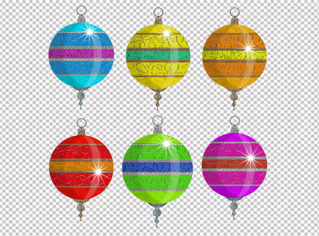 Free Premium PNG Ornament hanging in snow during christmas transparent background 