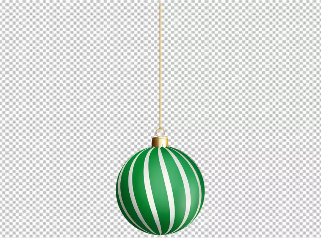 Free Premium PNG Realistic christmas bal ornaments PNG BG