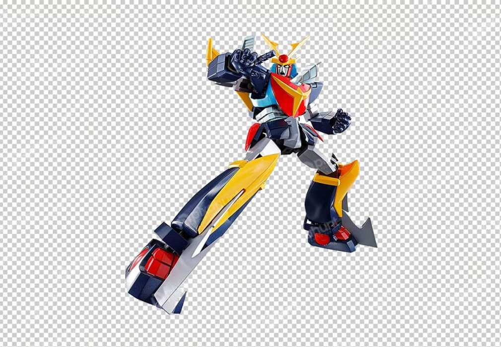 Free Premium PNG Invincible Steel Man Daitarn 3: Daitarn 3 Soul of Chogokin Action Figure