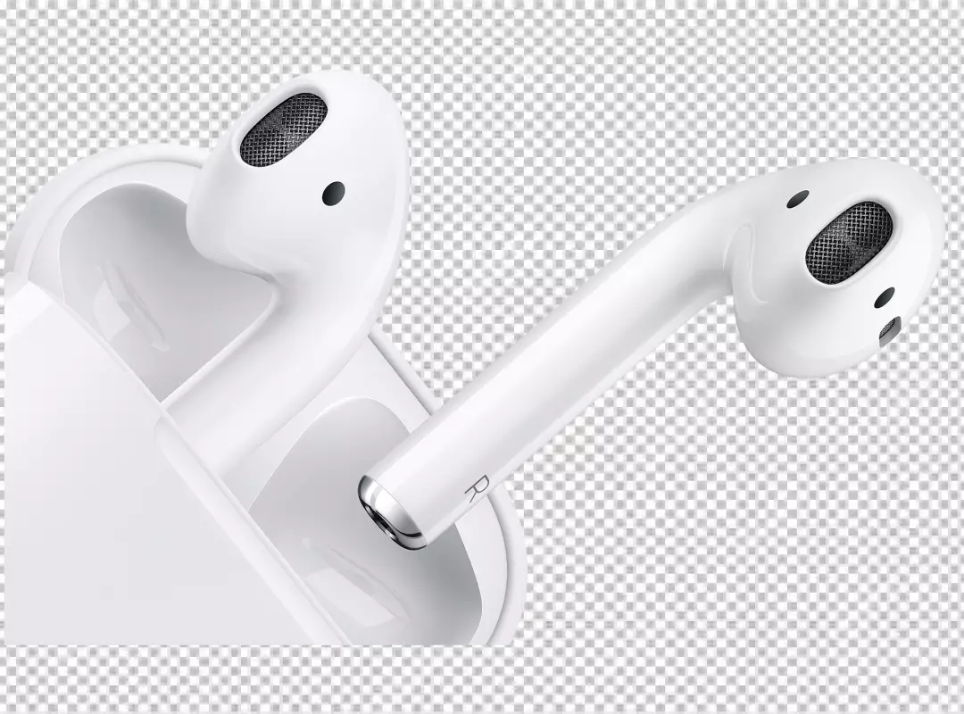 Free Premium PNG Airpods wireless headphones apple indiaistore