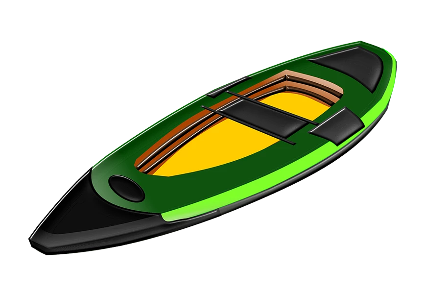 Free Premium PNG Kayak isolated on transparent background