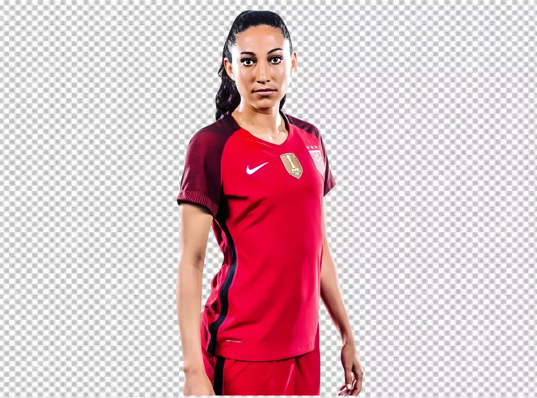 Free Premium PNG USA Women Football Player Christen Press