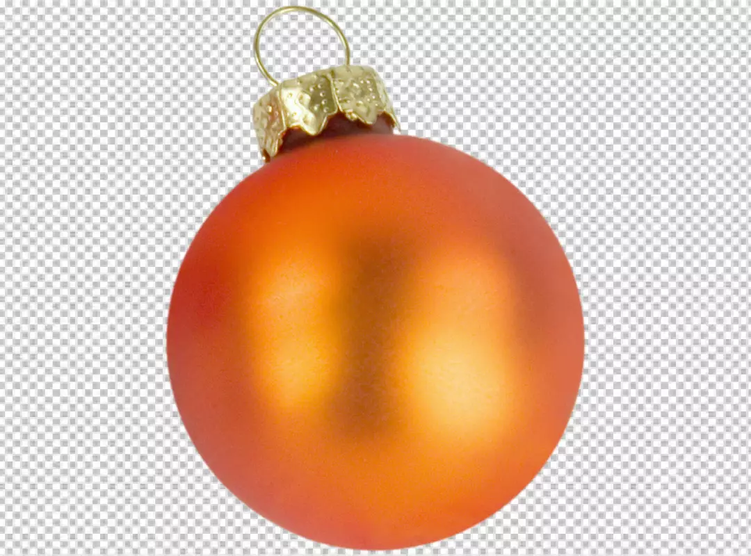 Free Premium PNG Christmas with a gold ball on it transparent background 