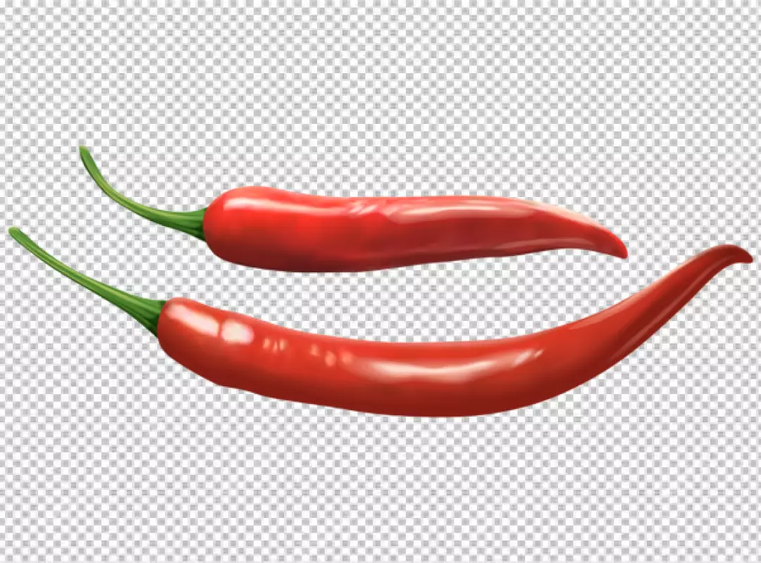 Free Premium PNG pepper fruit isolated on transparent background PNG