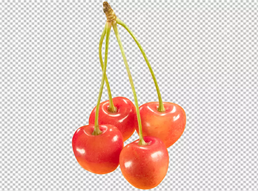 Free Premium PNG Cherries isolated on PNG background