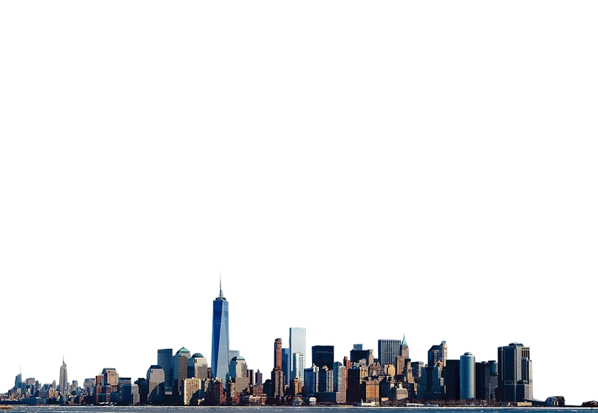 Free Premium PNG NewYork from side