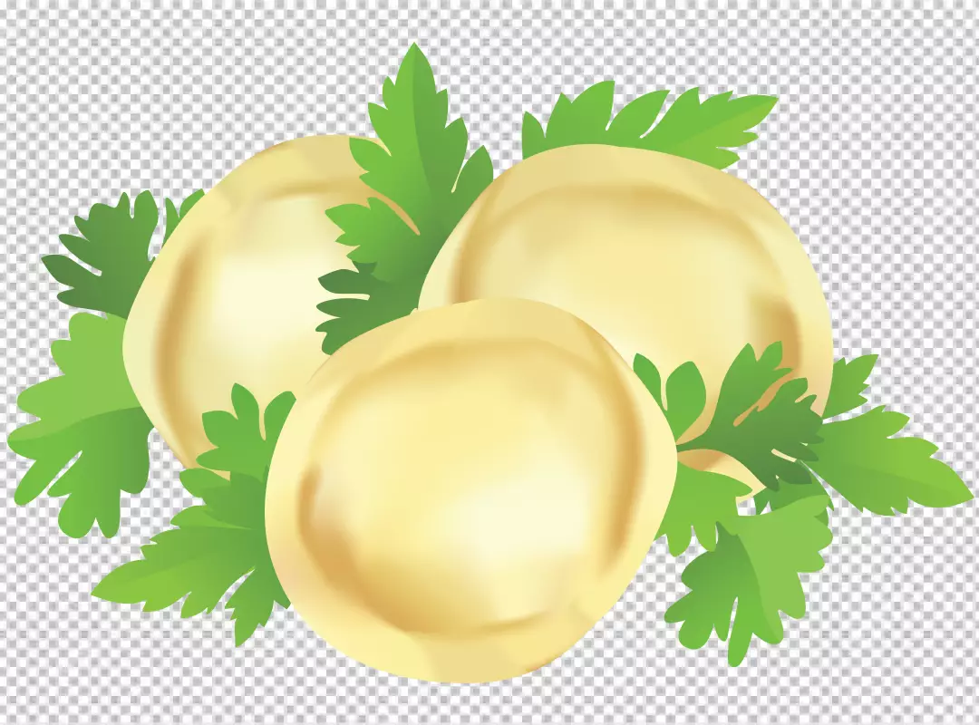 Free Premium PNG Macroshot Food Super Premium Dumpling transparent background 