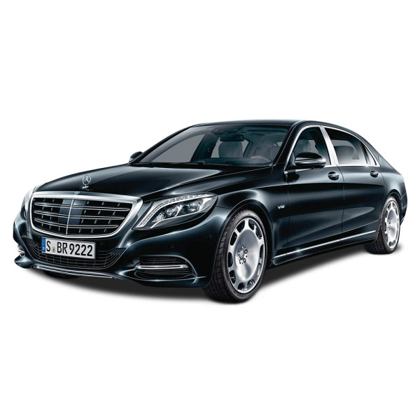 Free Premium PNG Mercedes Maybach S600 Black Car