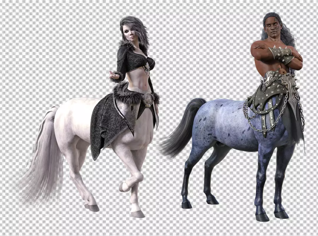 Free Premium PNG Centaur  image with transparent background