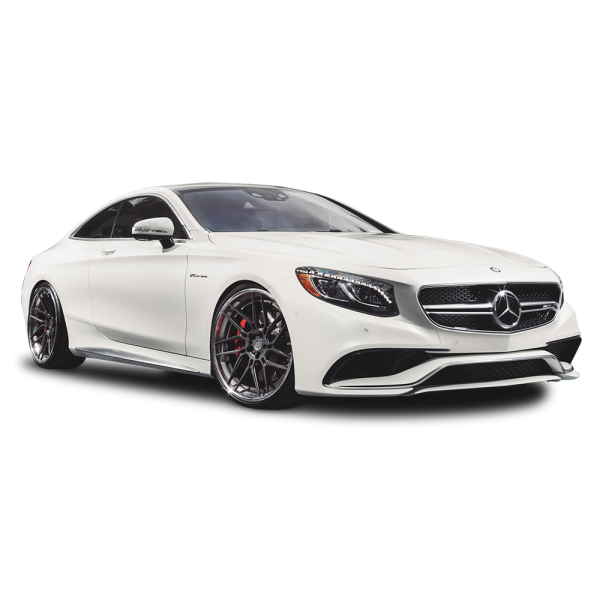 Free Premium PNG White Mercedes Benz S63 AMG Car