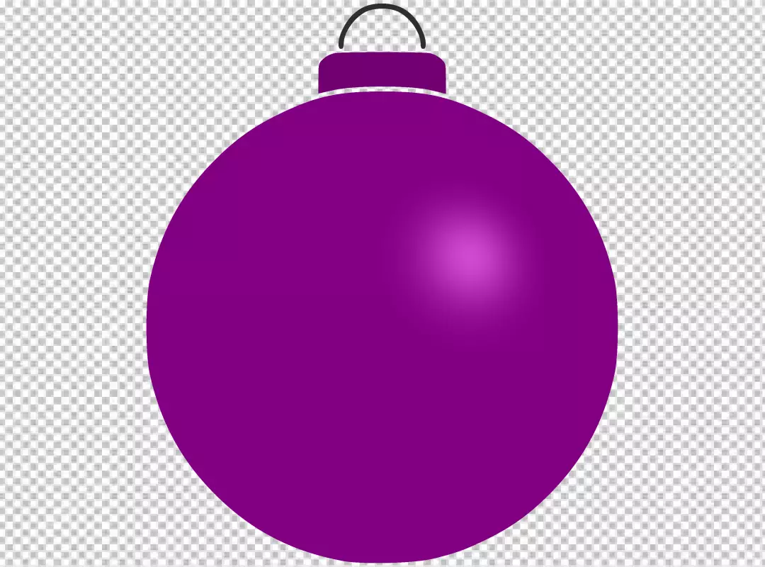 Free Premium PNG Colorful Christmas ball decoration transparent background png