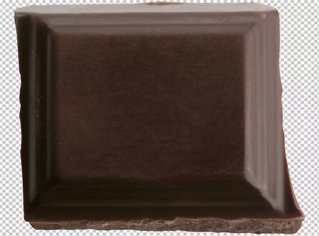 Free Premium PNG Chocolate tile pieces covered in chocolate powder