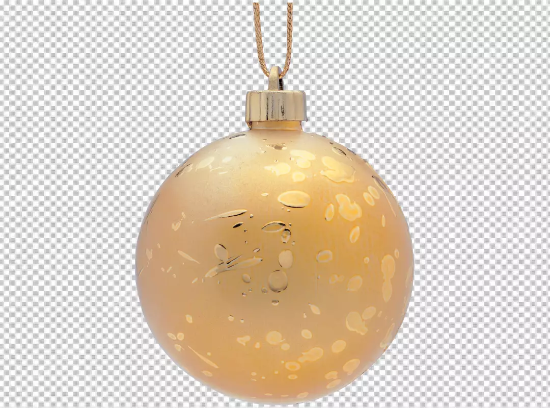 Free Premium PNG Realistic christmas ball ornaments transparent BG