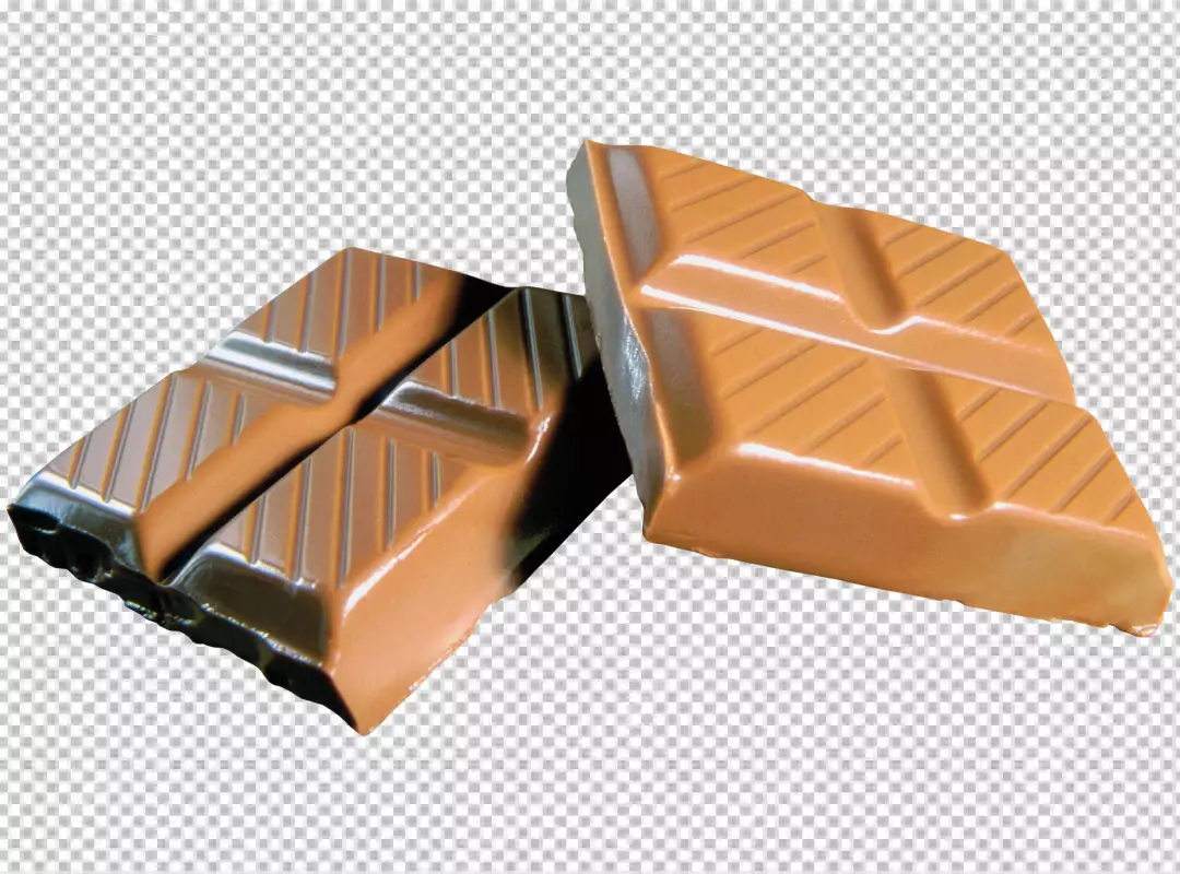 Free Premium PNG A stream of melted chocolate isolated on transparent background