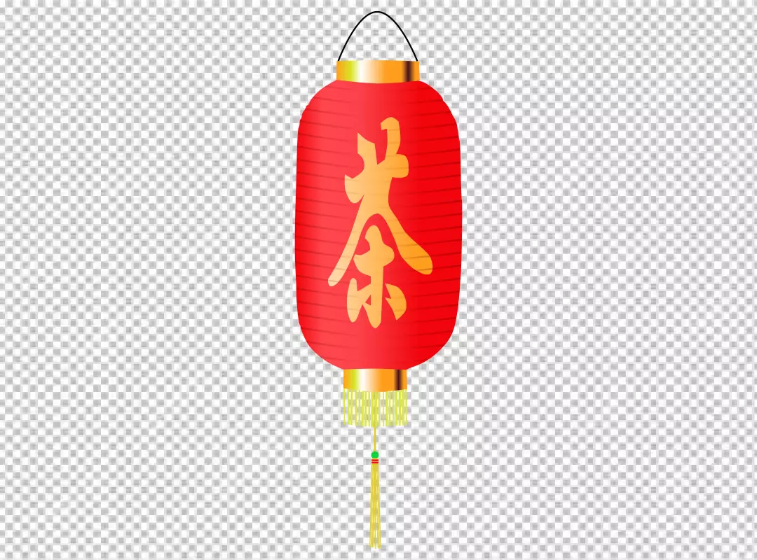 Free Premium PNG Chinese lantern transparent background 