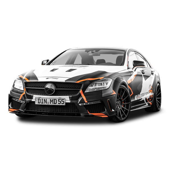 Free Premium PNG Mercedes Benz CLS 500 Black Car