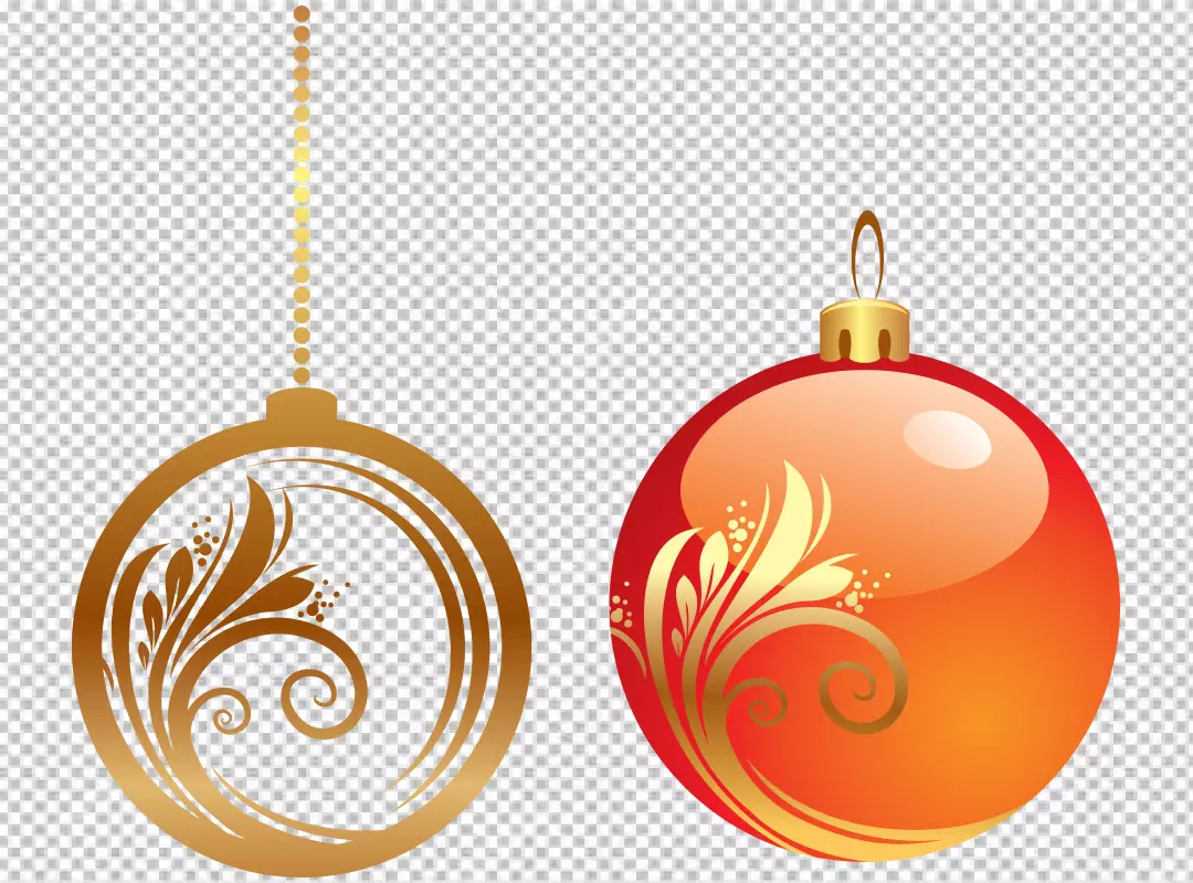 Free Premium PNG Christmas Ornament hanging in snow during christmas isolated on transparent background