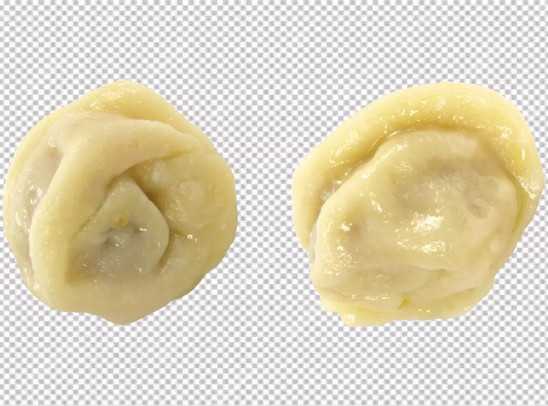 Free Premium PNG Traditional russian pelmeni or dumplings with meat