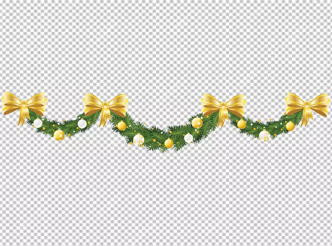 Free Premium PNG Christmas decor isolated  a transparent background PNG