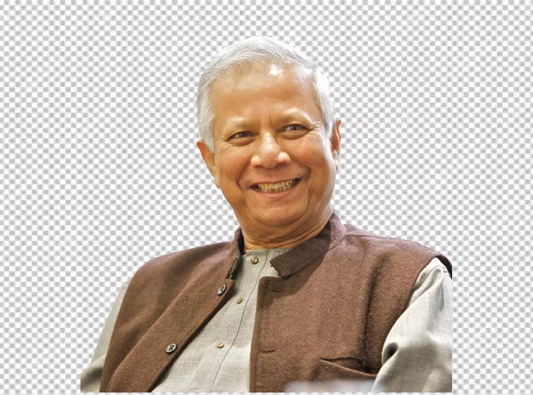 Free Premium PNG Prof. Dr. Muhammad Yunus