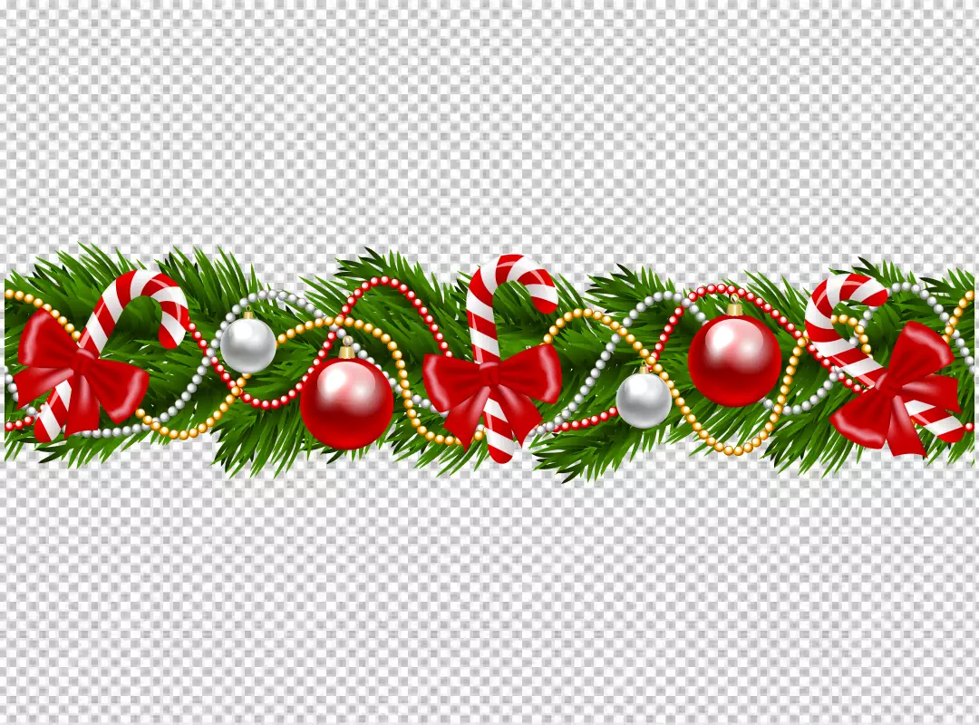 Free Premium PNG Christmas decor isolated on a transparent background PNG