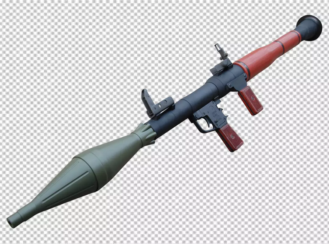 Free Premium PNG RPG Gun Obsolete soviet grenade launcher antitank weapons