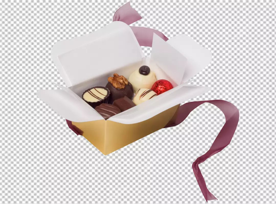 Free Premium PNG Top view on chocolate bar