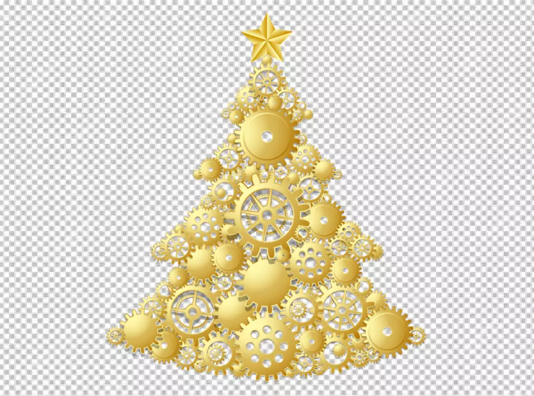 Free Premium PNG Festive evergreen delight sparkling yuletide symbol isolated on transparent background PNG