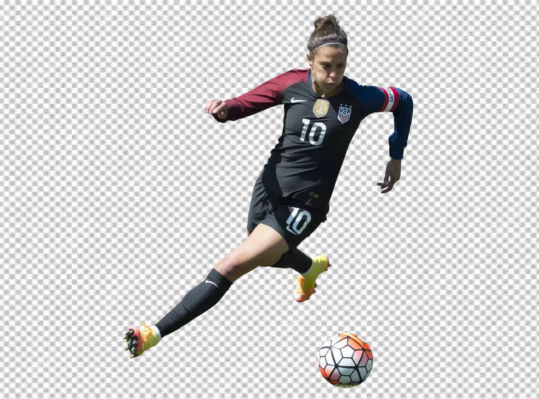 Free Premium PNG USA Women Football Player Carli Lloyd