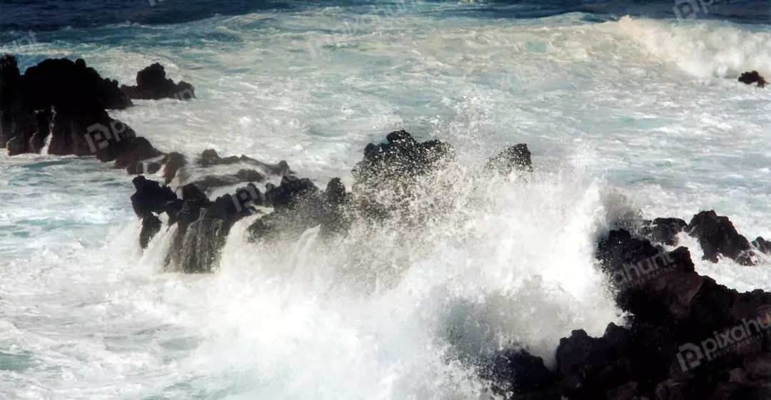 Free Premium Stock Photos Fascinating waves and rocky coast of Portugal | waves crashing