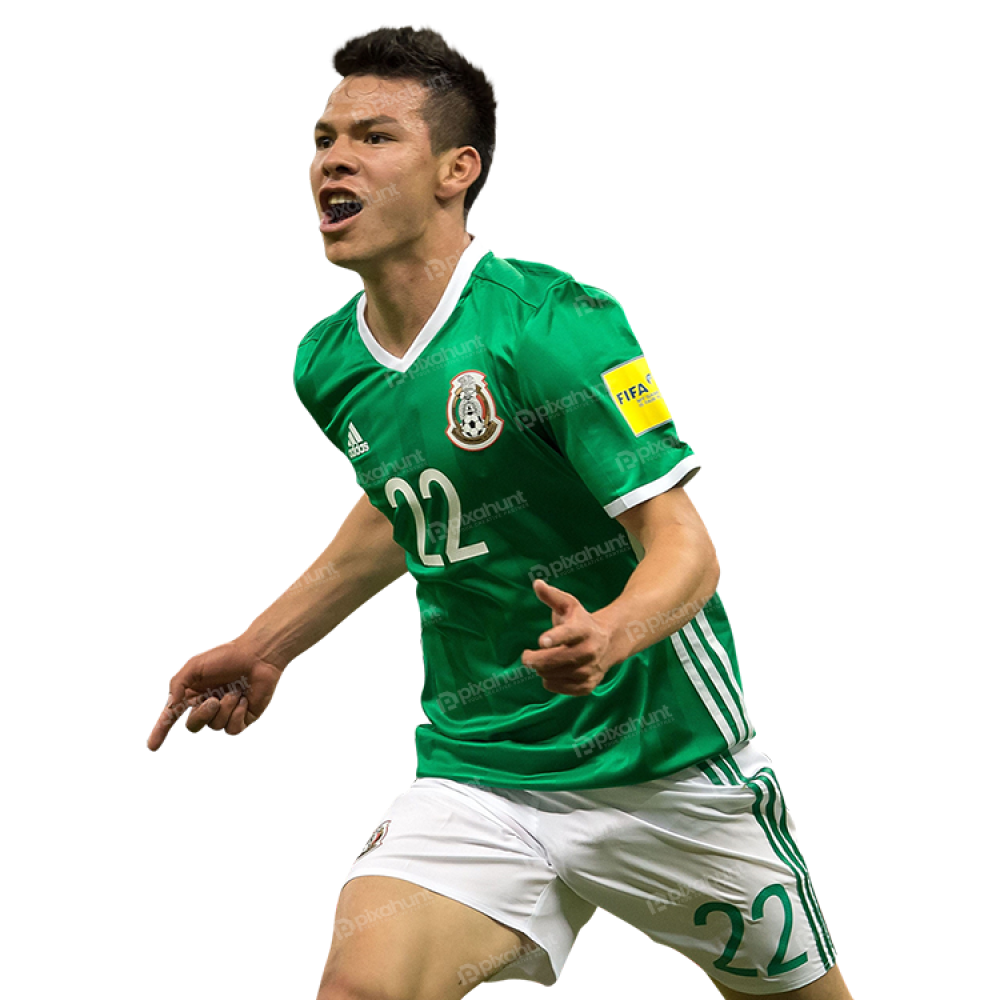 Free Premium PNG Hirving Lozano Napoli football render | win the football match