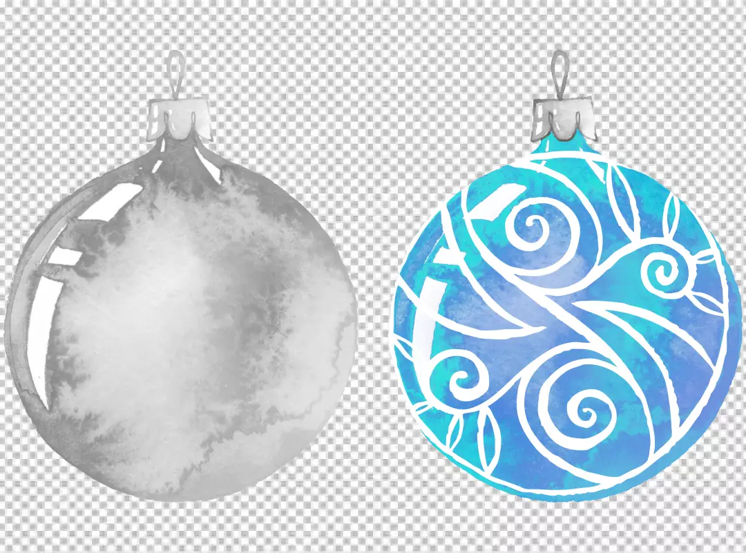 Free Premium PNG Ornament hanging in snow during christmas isolated on transparent background png