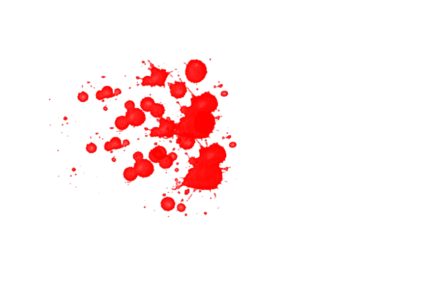 Free Premium PNG Red blood splash PNG