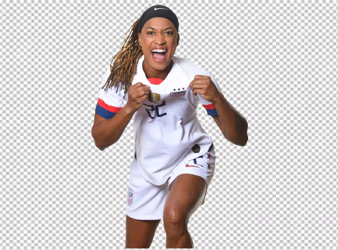 Free Premium PNG US Women's National Team and Chicago Red Stars forward player