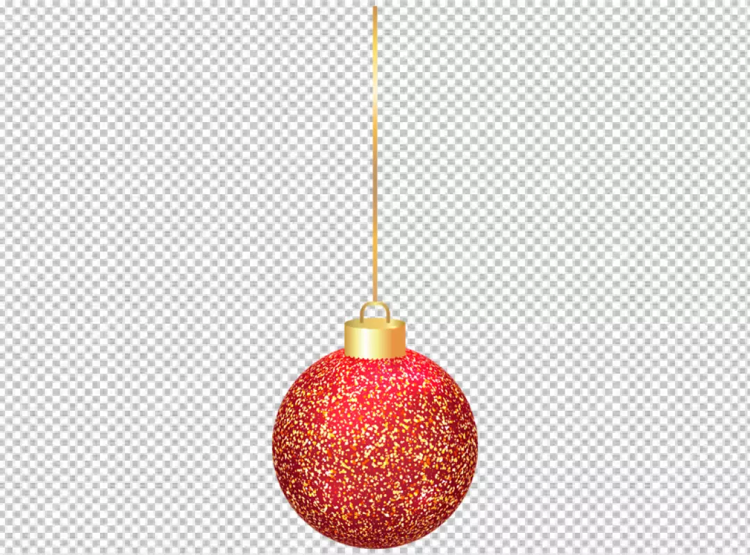 Free Premium PNG A set of shiny red and blue Christmas baubles with intricate designs png