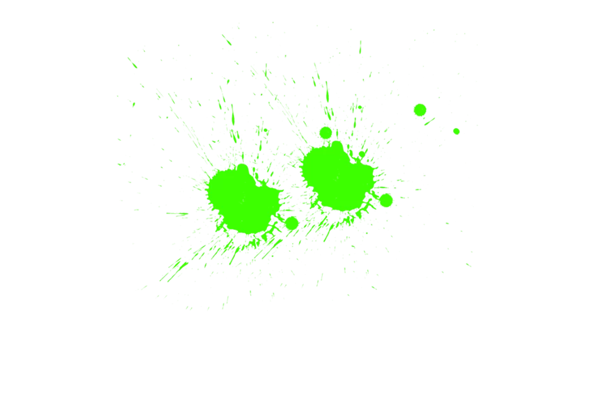 Free Premium PNG green color splash