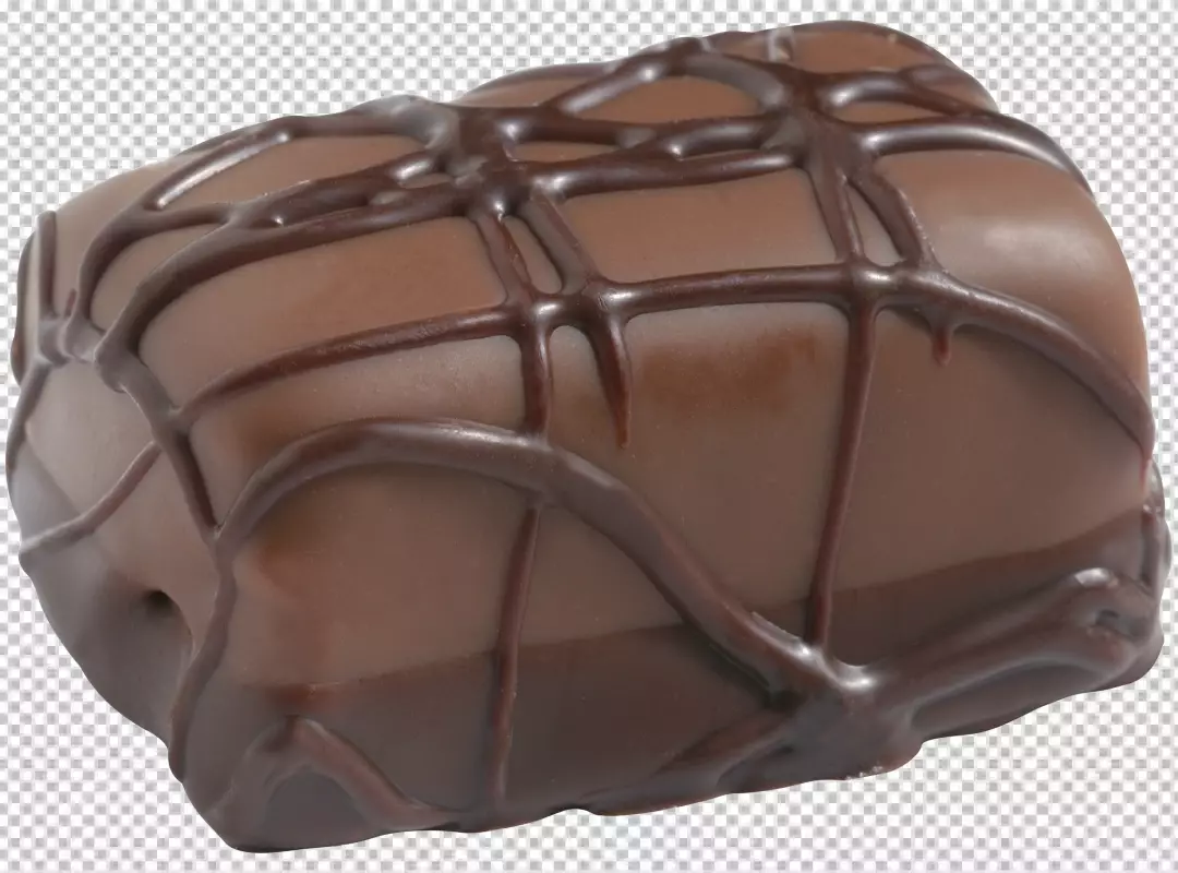 Free Premium PNG Falling chocolate pieces isolated on