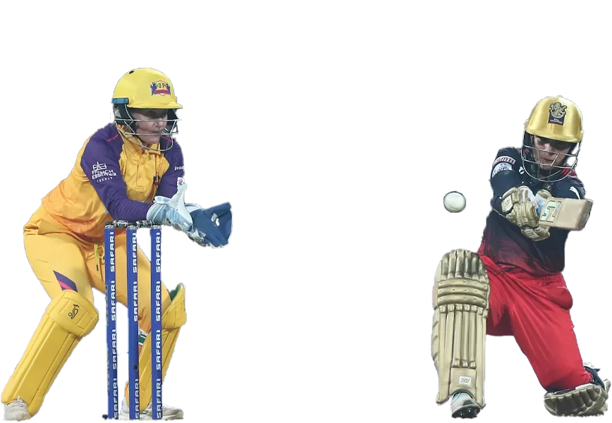 Free Premium PNG Kanika Ahuja made a brisk start Royal Challengers Bangalore vs UP Warriorz