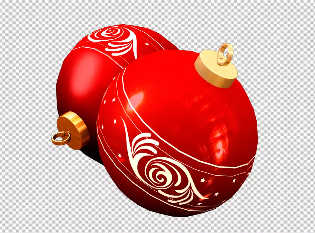 Free Premium PNG Colorful Christmas ball decoration PNG