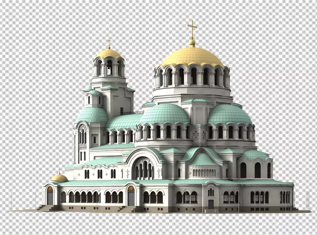 Free Premium PNG Exterior Architecture of the Christian Church