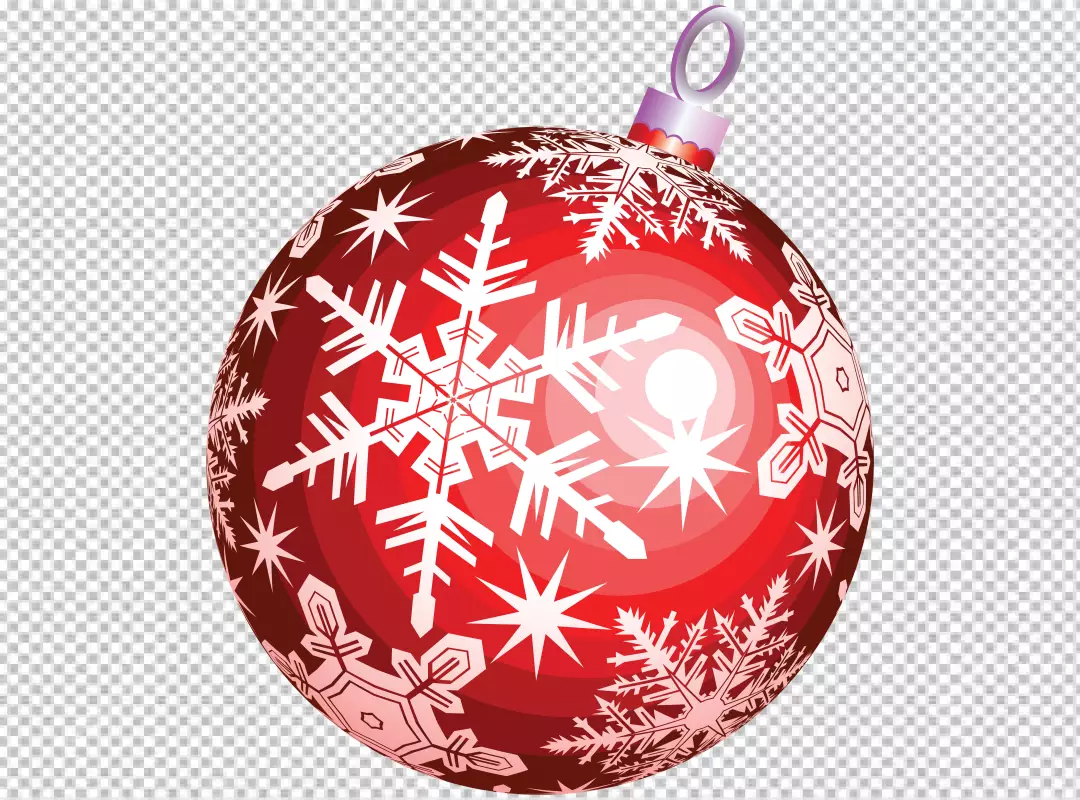 Free Premium PNG Realistic christmas A series of ornaments from the year of the year