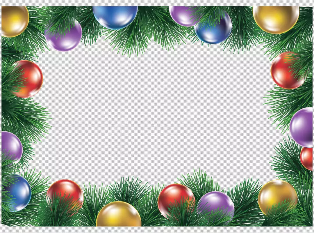 Free Premium PNG Realistic christmas wreath with flower  transparent  background 