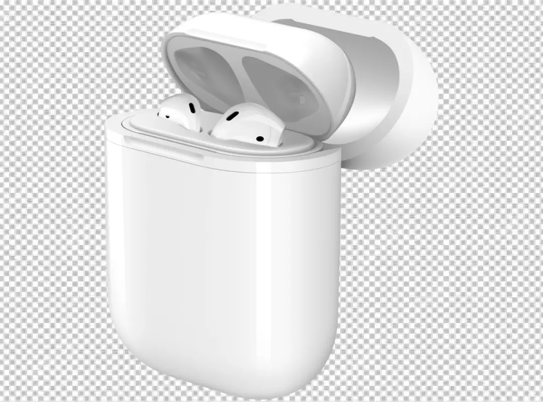 Free Premium PNG New Apple AirPods 3 on wireless charging